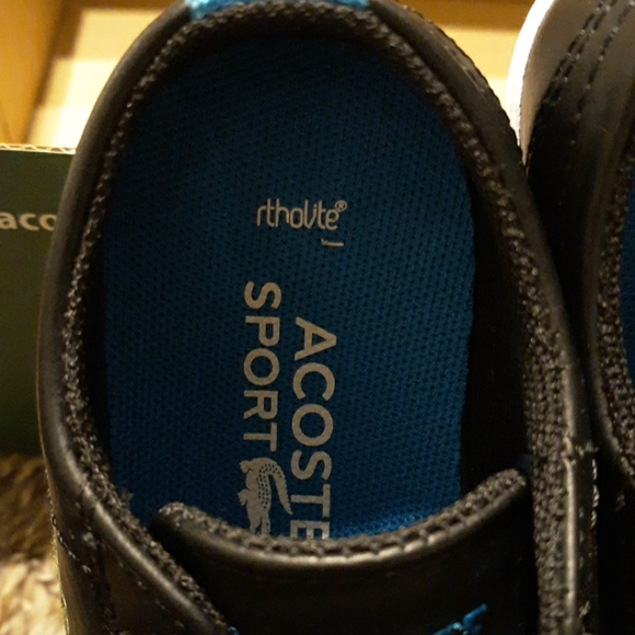 #590 Lacoste Toddler Boys Marcel LRC Fashion sneakers - Picture 8 of 8